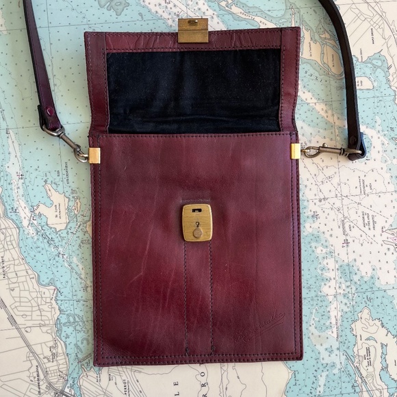 Vintage 70s Kamouraska Leather Bag - Picture 7 of 8